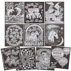 S&S Worldwide Velvet Art Poster, 8" x 10" (Pack of 10)