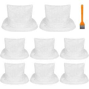HNVCF10 Replacement Filters Compatible with Black and Decker Dustbuster Filter HNVC215B10, HNV215B12, HNVC215BW52, HNVC115J06, HNVC115B22, HNVC220BCZ01, HNVC220BCP07 Handheld Vacuum Filter（8 Pack）
