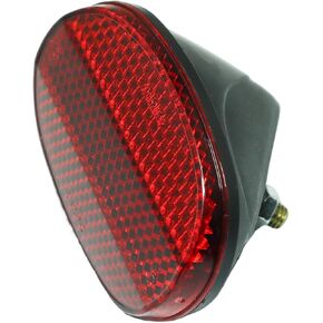 Bicycle Fender Reflector Red for MTB Fender Mounting Reflective Accessories Seat Hanger Plastic Reflector Rear Tail Light Cycling Accessories