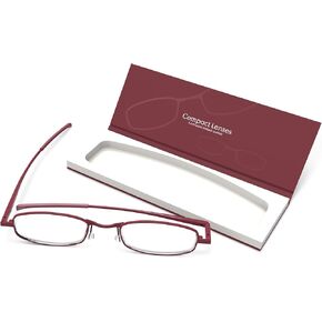 Compact Lenses Flat Folding-Reading Glasses-Port +1.5