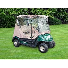 Trademark Innovations Golf Cart Cover Enclosure Protector for 2-Seater or 4-Seater
