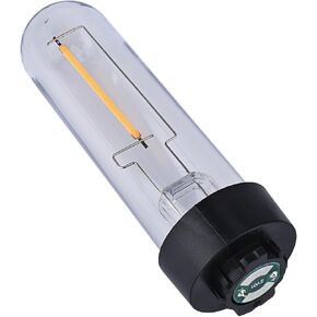 YONGJIA Outdoor Solar Bulb Replacement, Solar Garden Replacement Bulb, LED Filament Garden Light Replacement Bulb, Warm White