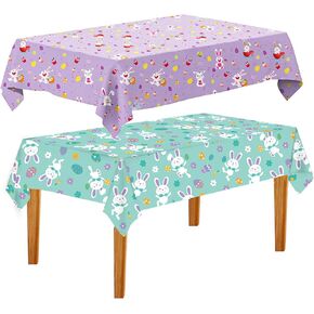 Thanksgiving Tablecloth Plastic 54x108 Inch, 3 Pack Disposable Fall Pumpkin Table Cover, Orange Marple Leaf Rectangle Autumn Table Cloth for Fall Thanksgiving Day Table Decor Decoration