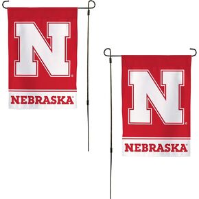Desert Cactus University of Nebraska Garden Flag Huskers GBR NU Huskers Banner 100% Polyester (Design A)