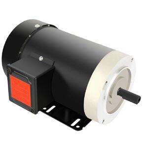 3HP Electric Motor, Three Phase General Purpose Motor 3450RPM 230V/460V CW/CCW TEFC 2Pole 60HZ