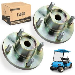10L0L Golf Cart Rear Axle Hub Assembly Compatible with Yamaha G8, G9 (1992-up) G14, G16 & G19-G22 Gas or Electric Golf Cart Replaces OEM# JN3-G6514-00, Pack of 2