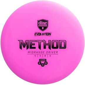 Discmania Hard Exo Method Disc Golf سائق متوسط ​​المدى (ستختلف الألوان) (173-176 جم)