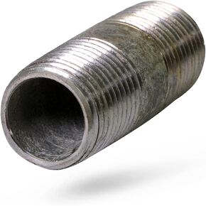 OQHM3430 NPGL3430 Nipple Pipe, 3/4" x 3", Galvanized