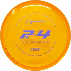 Prodigy Disc 400 PA-4 Putter Golf Disc | Understable Putt & Approach Disc Golf Disc | Great Grip for All Conditions | Straight Flying Putter | 170-174g (Colors May Vary)