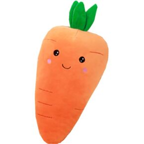 21.6inch/55cm Carrot Hugging Pillow, Cartoon Carrot Plush Toy，Cute Carrot Shape Pillow Stuffed Carrot Toy Soft Carrot Doll for Kids Girls Gif
