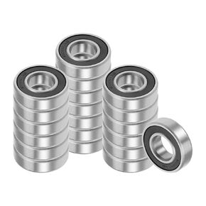 5pcs 6900-2RS Deep Groove Ball Bearings - [10mm x 22mm x 6mm] Carbon Steel Balls for Motors Machine Tool Gearboxes Bearing Use,Double Sealed