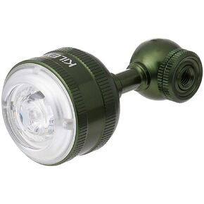 LED Bicycle Wheel Light for Front Wheel "Eyelights" USB Rechargeable Compact LM-016QR Green