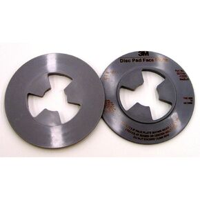 3M Disc Pad Face Plate 13325, 4-1/2 in Medium Gray, 10 per case