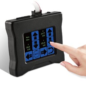 CNC Offline Controller, Offline Control Module with LCD Touchscreen Offline Control Module, for 3018 3020 4540 Series CNC 3 Axes Engraving Machine
