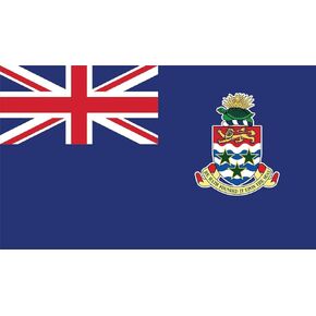 JMM Industries Cayman Islands Flag Vinyl Decal Sticker Caymanian Car Window Bumper 2-Pack 5-Inches by 3-Inches Premium Quality UV-Resistant Laminate PDS403