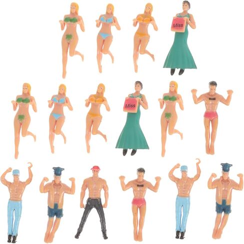 16Pcs Glass Markers, Wine Glass Figure Charms Anime Figurines Doll Toy Wine Bottle Marker Cup Hanging Ornament Identify Label for Drink Markers in Kuwait