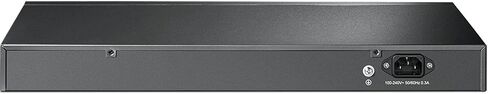 TP-Link 24 Port 10/100Mbps Fast Ethernet Switch, Plug & Play, Desktop/Rackmount, Sturdy Metal w/ Shielded Ports, Fanless, Unmanaged (TL-SF1024D),Black in Kuwait