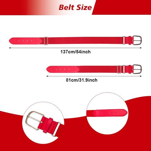 Baseball Socks and Belt 3 Pcs Softball Socks and Belt Combo Set for Youth and Adult in Saudi Arabia