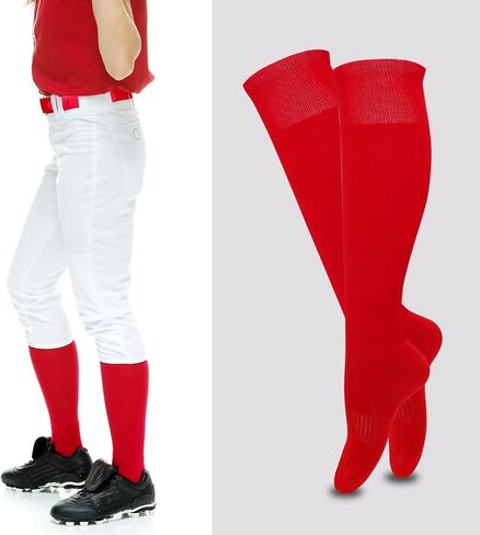 Baseball Socks and Belt 3 Pcs Softball Socks and Belt Combo Set for Youth and Adult in Saudi Arabia