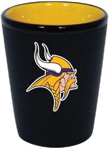 HUNTER Minnesota Vikings 1.5 Oz Two-Tone Ceramic Shot Glass in Saudi Arabia