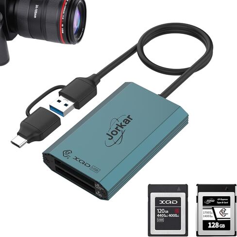 CFexpress Type B Card Reader 10Gbps, 3 in 1 Type-B & SD & Micro SD TF Card Reader, USB C for CFE Type B Camera Card Reader (Not for XQD Card), Compatible with Android/Windows/Mac OS/iPad in Saudi Arabia