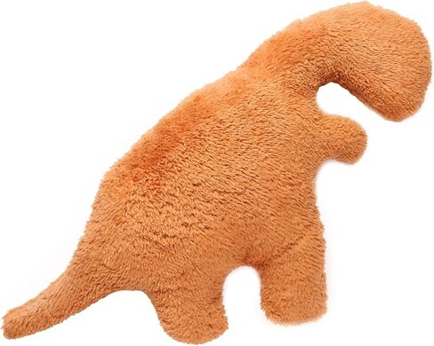 Dino Nugget Pillow Plush, 18 inches Dinosaur Chicken Nugget Pillow Stuffed Plush Toy, Funny Dinosaur Theme Party Room Decor Birthday Gift for Boys Girls(3 Pcs) in Saudi Arabia