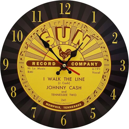 Sun Records Johnny Cash Clock Walk The Line - Mid-South Products in Kuwait
