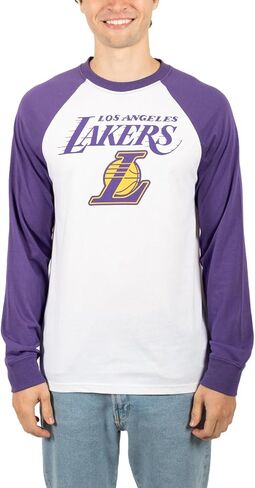 Ultra Game NBA Men's Super Soft Raglan Baseball T-Shirt in Saudi Arabia