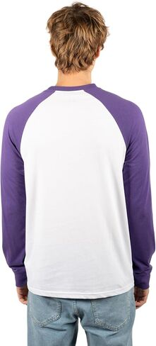 Ultra Game NBA Men's Super Soft Raglan Baseball T-Shirt in Saudi Arabia