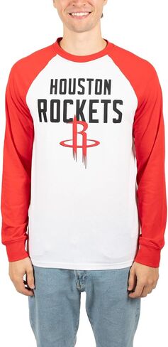 Ultra Game NBA Men's Super Soft Raglan Baseball T-Shirt in Saudi Arabia