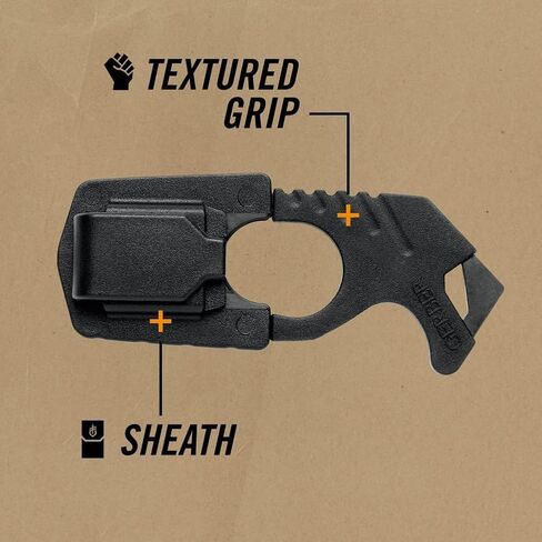 Gerber Gear Strap Cutter, Black [22-01944] in Saudi Arabia