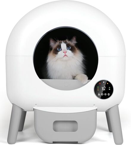 Cat Litter Box Liner Bags Compatible with Self-Cleaning Litter Box Robot 60 Pack. in Saudi Arabia