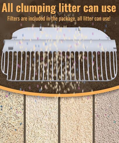 Cat Litter Box Liner Bags Compatible with Self-Cleaning Litter Box Robot 60 Pack. in Saudi Arabia
