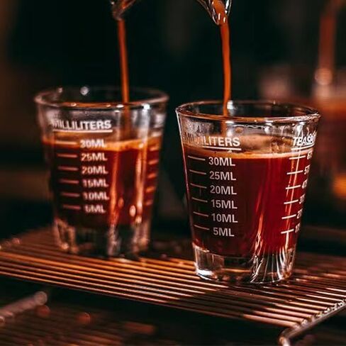 Shot Glass Measuring Cup | Non Fading Set of 4 | Bar Bartender Accessories, Jigger for Bartending in Saudi Arabia