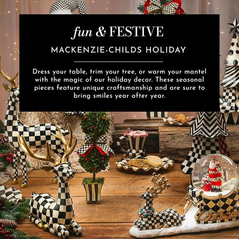 MACKENZIE-CHILDS Farmhouse تمثال ملاك مضيء، ملاك ديكور عيد الميلاد، زينة ملاك العطلات للمنزل، مقاس متوسط in Saudi Arabia