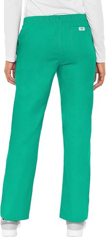 Med Couture Signature Drawstring Pant for Women, Spearmint/Charcoal, Small Petite in Saudi Arabia
