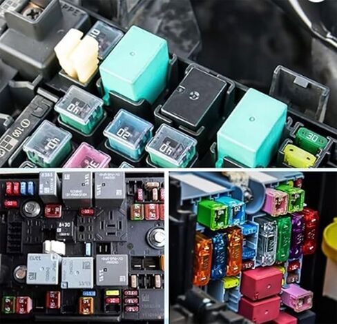 (200Pcs) 5 Amp Standard Fuse, 5A Car Blade Fuses for Car/RV/Truck/SUV/Motorcycle/Boat (5A) in Saudi Arabia