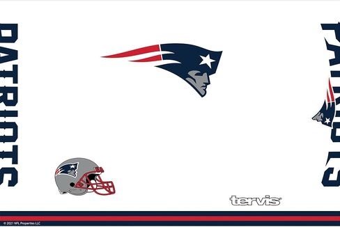 كوب Tervis NFL New England Patriots Arctic ثلاثي الجدران معزول، 30oz، من الفولاذ المقاوم للصدأ in Saudi Arabia