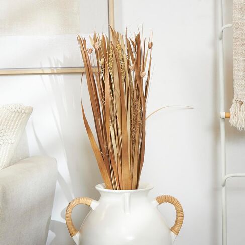 Deco 79 Dried Plant Natural Foliage, 9" x 6" x 41", Brown in Saudi Arabia