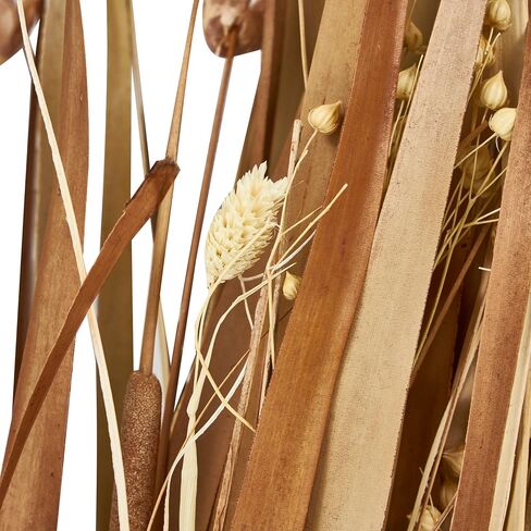 Deco 79 Dried Plant Natural Foliage, 9" x 6" x 41", Brown in Saudi Arabia