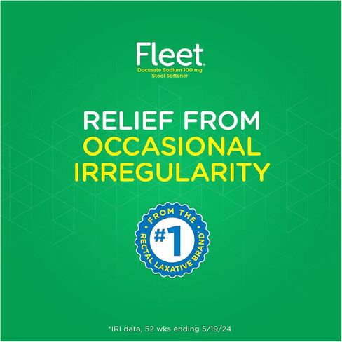 Fleet Laxative, منبه ملين عن طريق الفم، لتخفيف الإمساك أثناء الليل، أقراص ملينة، 25 قرصًا in Kuwait
