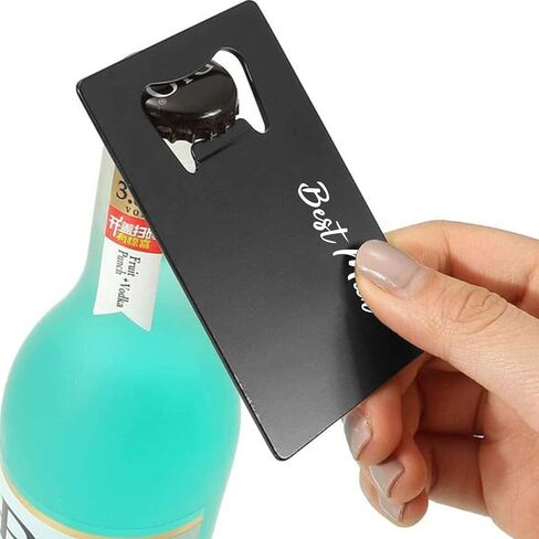 PartyGifts&Beyond 7 قطع من فتاحة زجاجات هدايا حفلات البكالوريوس من الفولاذ المقاوم للصدأ بحجم بطاقة الائتمان من Gromsmen غطاء فتاحة زجاجات للحفلات (WD-Struggle) in Saudi Arabia