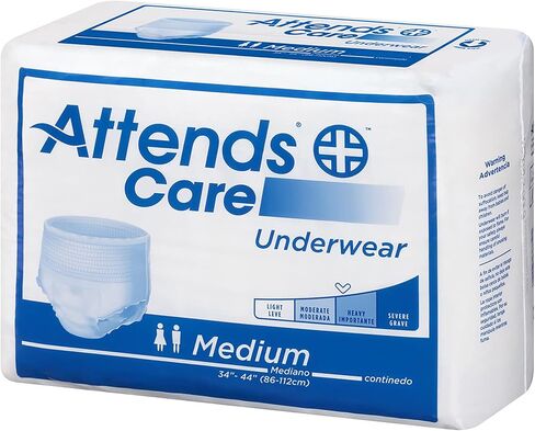 Attends Disposable Underwear Pull On with Tear Away Seams Large, APV30100, 100 Ct in Saudi Arabia