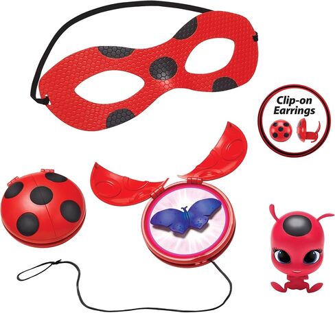 Miraculous: Tales Of Ladybug And Cat Noir Ladybug Role Play Set Ladybug Costume Kids Fancy Dress Set With Mask And Accessories Ladybug Superhero Costumes For Girls And Boys in Saudi Arabia