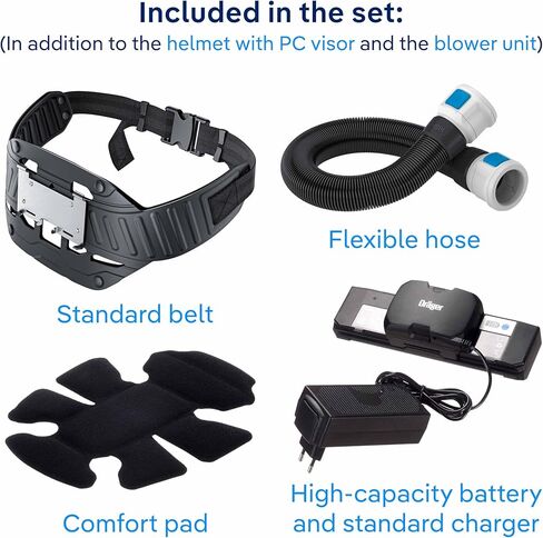 مجموعة جهاز التنفس الصناعي لتنقية الهواء (PAPR) من Dräger X-plore 8500 in Kuwait