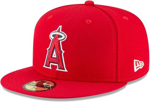 New Era 59FIFTY Los Angeles Angels of Anaheim 2018 Authentic Collection On Field Game Cap 7 1/8 in Saudi Arabia