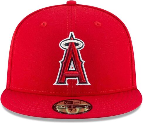 New Era 59FIFTY Los Angeles Angels of Anaheim 2018 Authentic Collection On Field Game Cap 7 1/8 in Saudi Arabia