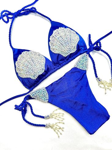 Two Piece Bikini Shell Set Made in Colombia in Saudi Arabia