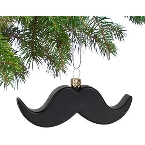 Archie McPhee Mustache Ornament for Holiday Trees