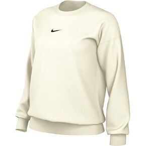 NIKE Womens NSW Phoenix Fleece OS CREW Women's Oversized Crewneck Sweatshirt Adult DQ5733-010, Size XL